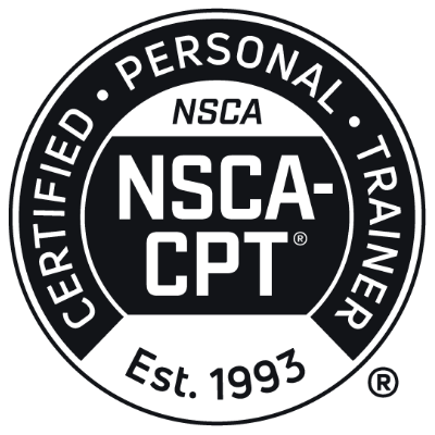 NSCA（全米ストレングス＆コンディショニング協会）認定パーソナルトレーナー（NSCA-CPT）のバッチ